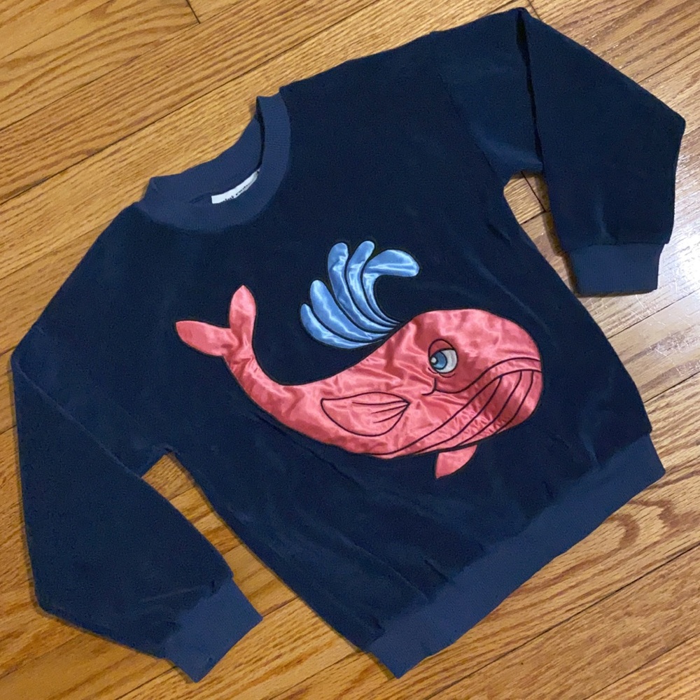 Mini rodini whale sweatshirt